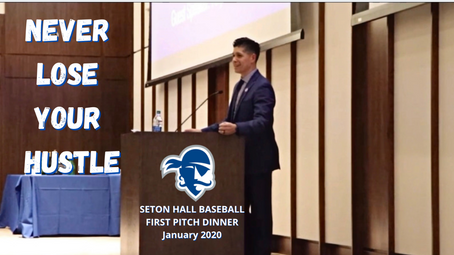 Seton Hall Baseball First Pitch Dinner January 2020